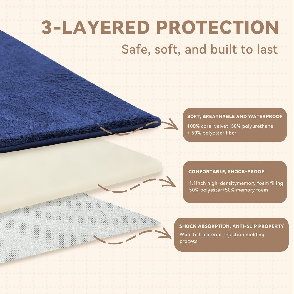 Baby Play Mat - Non-Slip Thickened Japanese Tatami
