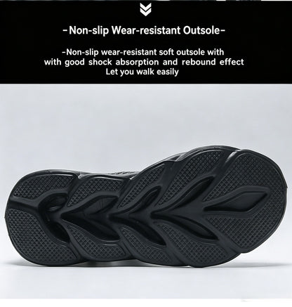Men's Running Shoes - Breathable Mesh Cushioned Comfort for Outdoor & Travel 971749