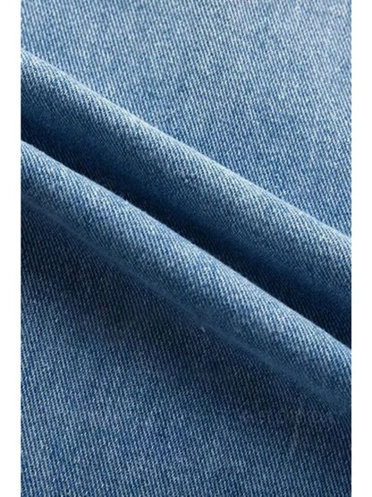 1 Pack Women's 4-Season Fashion Loose Washed Straight-Leg Jeans - Comfortable Stretchy All-Season Regular Fit, Stylish Casual Outfit, Ideal for Daily Wear, Shopping, Dates & Travel - Sizes S/ M/ L/ XL/ XXL