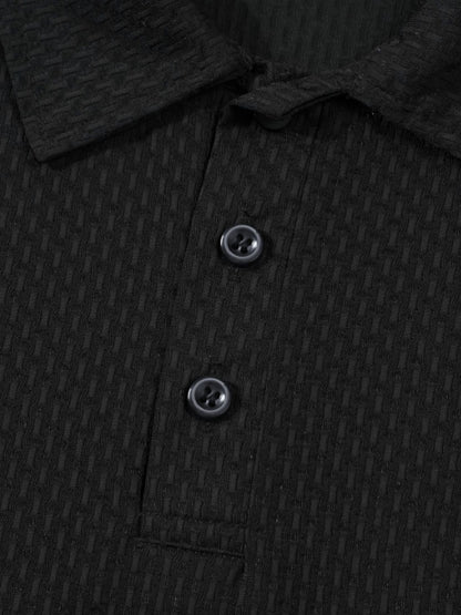 Men's Solid Color Shirt - Short Sleeve 770021