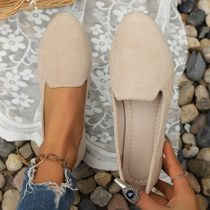 Lightweight Women's Elegant Mary Jane Flat Shoes | Comfortable TPR Sole Slip-on - Suitable for All Four Seasons, Women Shoes