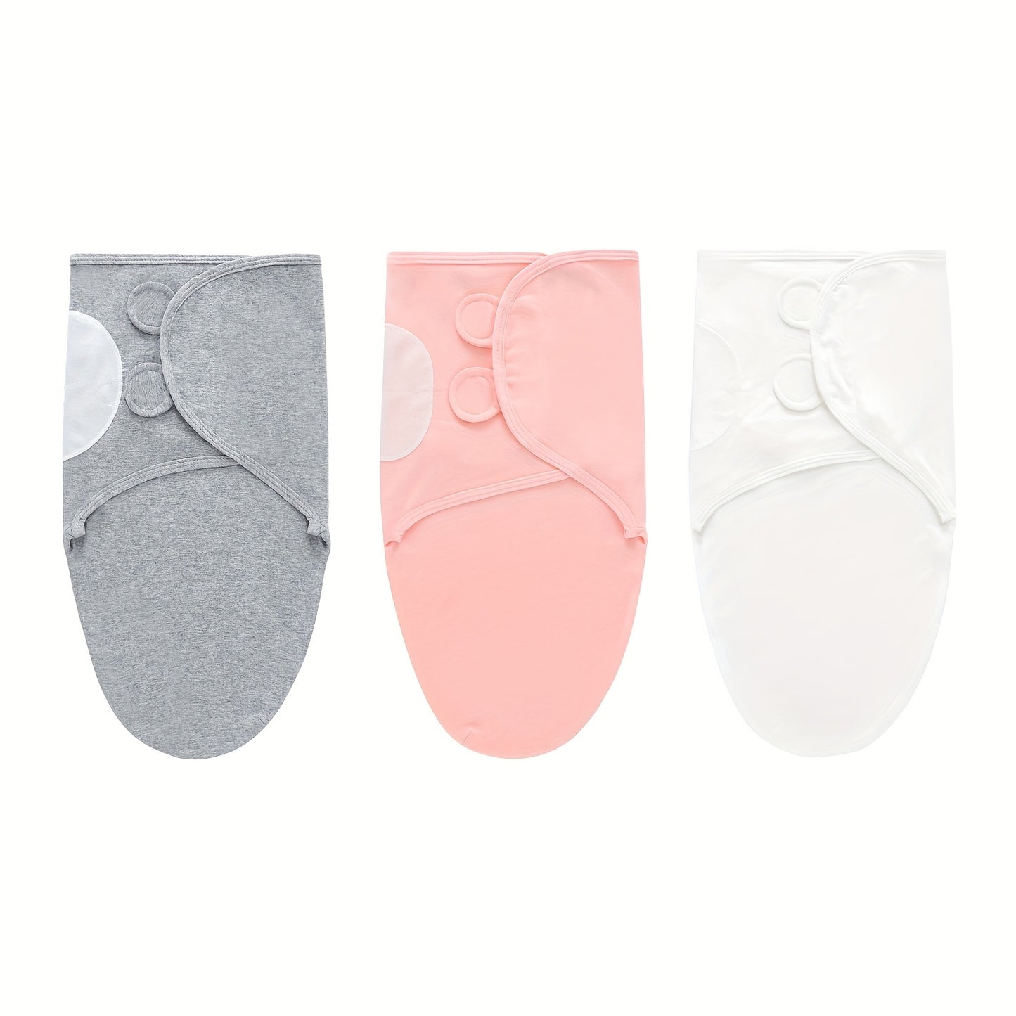 3-pack of Newborn Blankets, Suitable for Male and Female Infants Aged 0-3 Months, with a Womb-like Design, a Great Gift for Newborns.