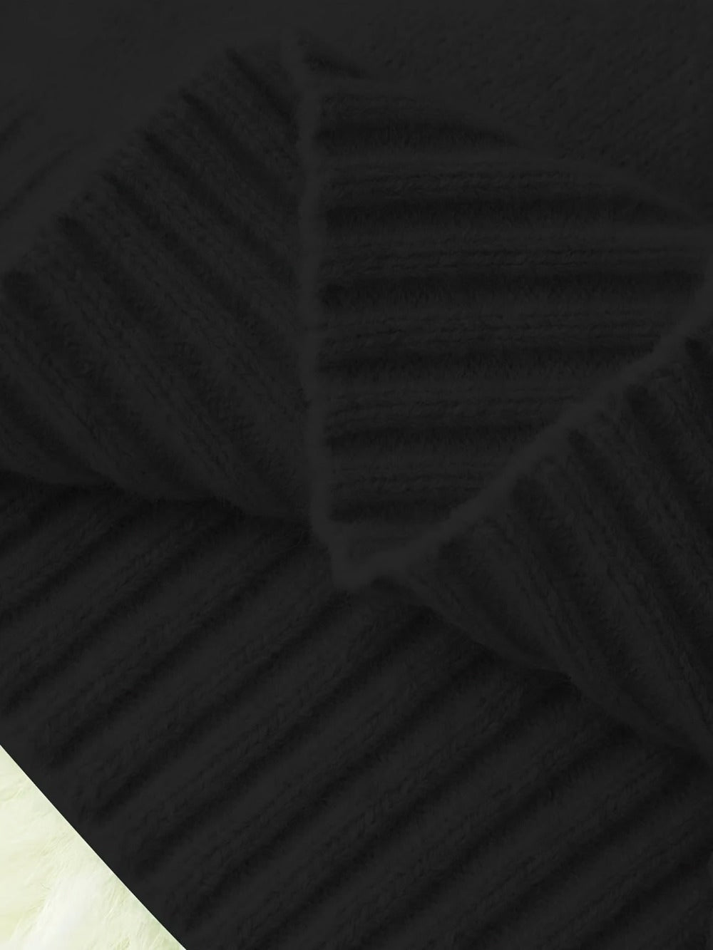 Women's Textured Pullover Sweater - Relaxed Fit Crew Neck