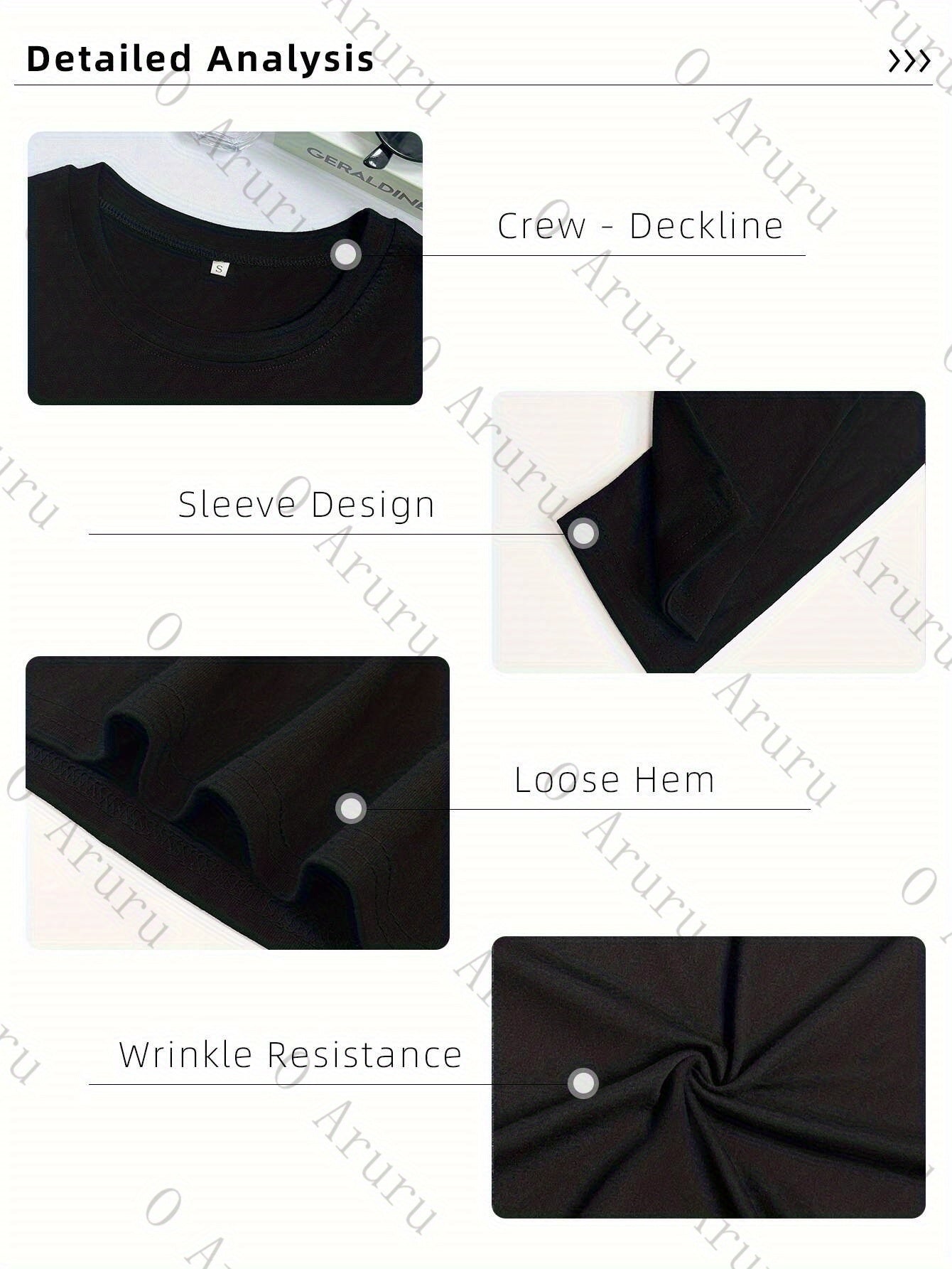 Cross-Border European and American Women'S Fashion Round Neck Pocket Long Sleeve Casual Loose Top Base T-Shirt