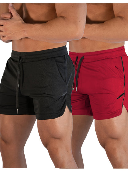 Men's Gym Workout Shorts Running Lightweight Athletic Short Pants Bodybuilding Training