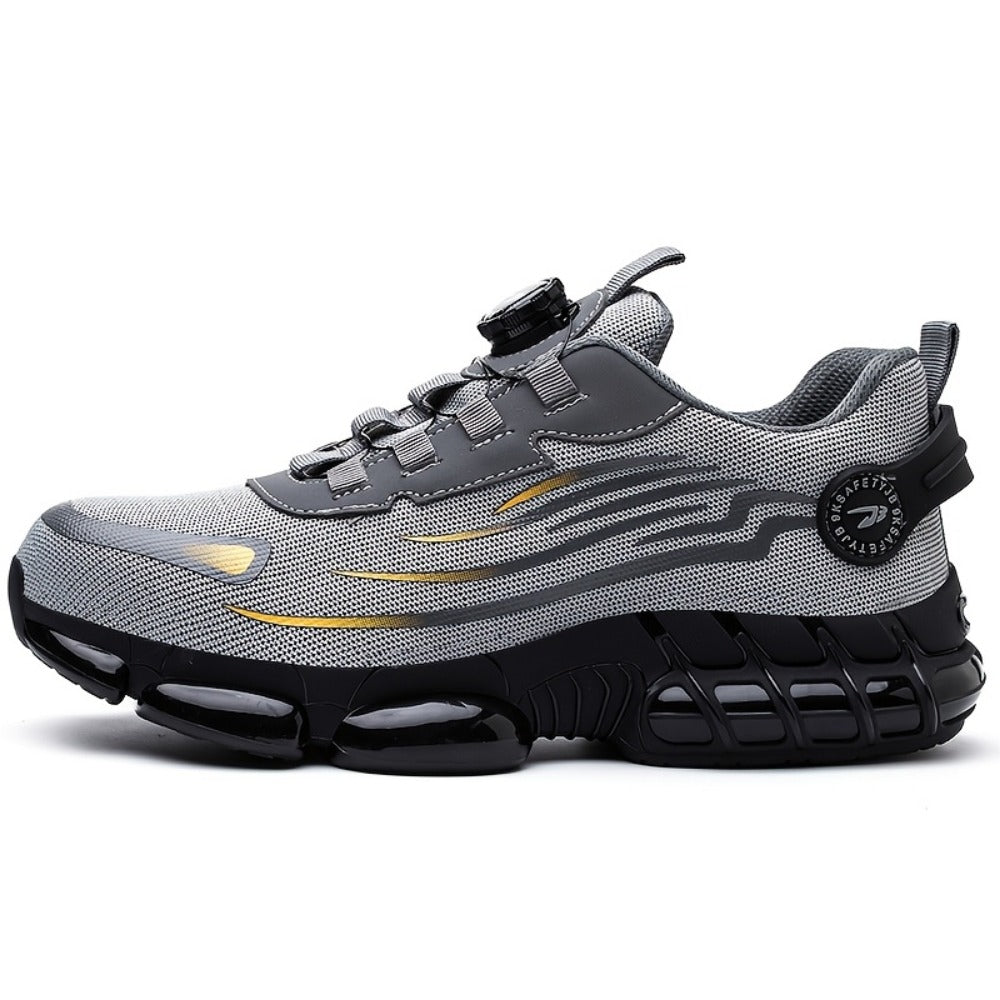 Men's Work & Safety Shoes - Breathable Mesh Non-Slip Sole for Outdoor & Travel 545765
