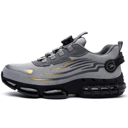 Men's Work & Safety Shoes - Breathable Mesh Non-Slip Sole for Outdoor & Travel 545765