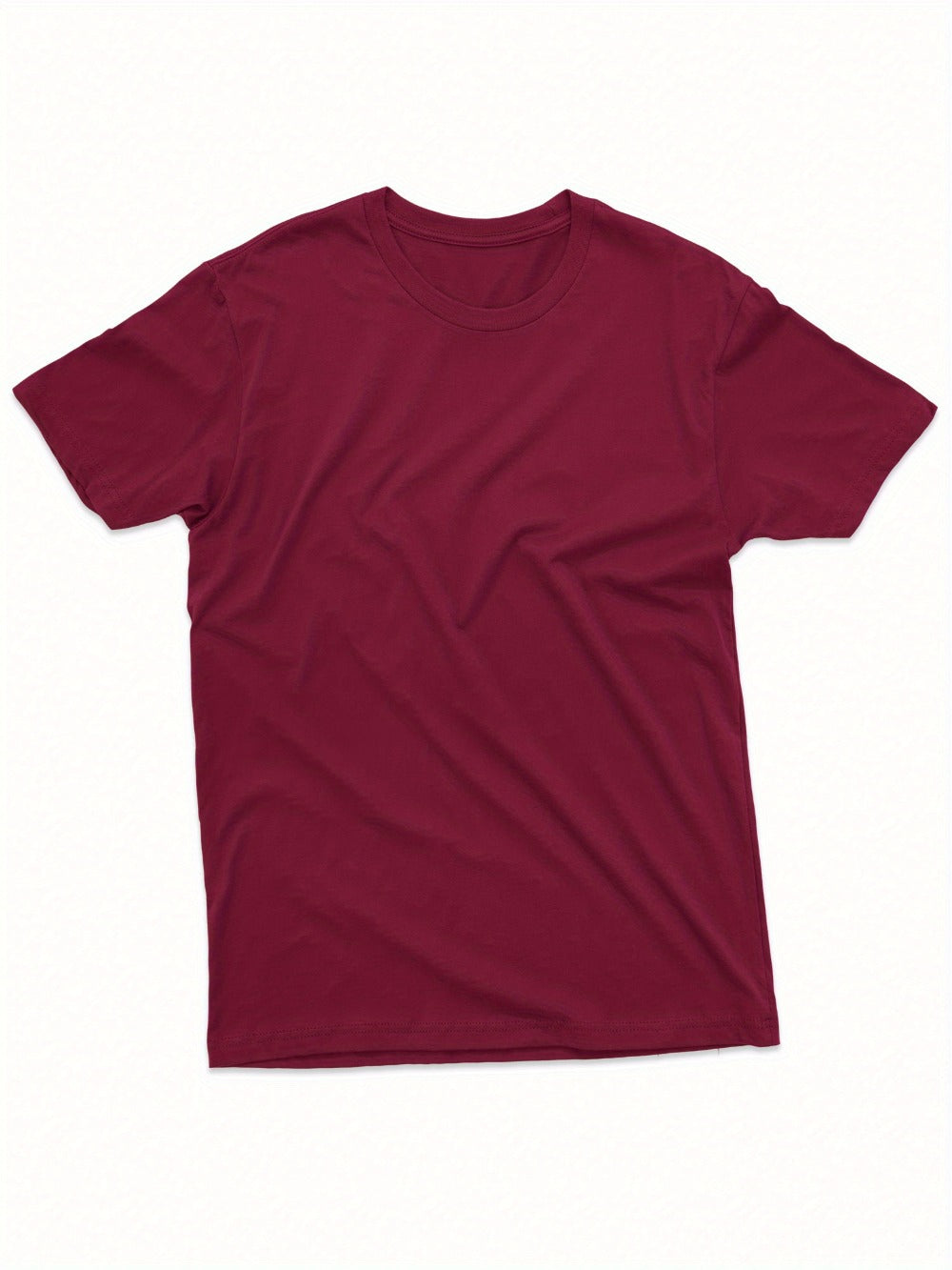 Men's Essential T-Shirt - Round Neck Short Sleeve Modern Style 638181
