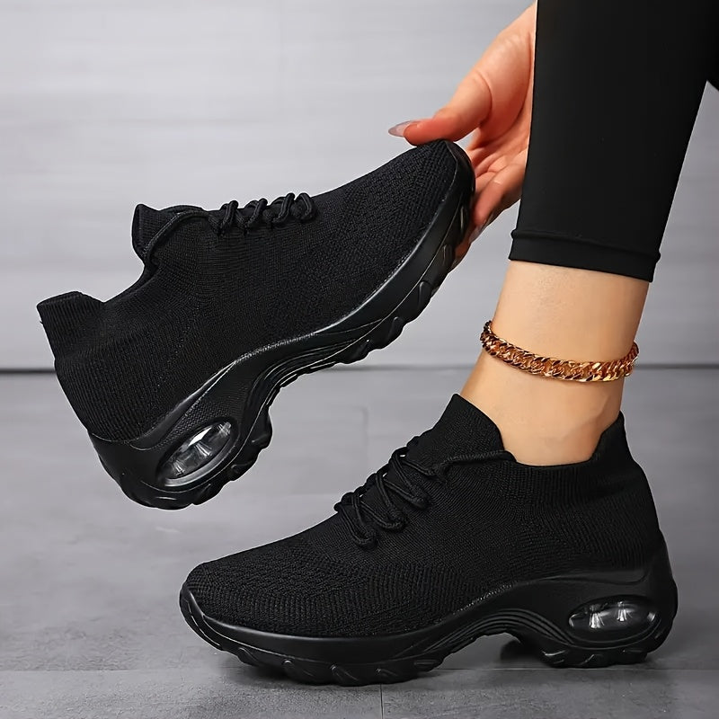 Sneakers, Women's Mesh Breathable Casual Sports Shoes with Soft Soles, Comfortable and Lightweight Women's Shoes