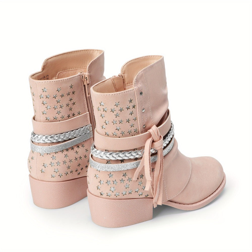 Girls Boots - Non-Slip Sole & Slip-On 735653