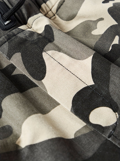 Men'S Large Size Work Pants Camouflage Heavyweight American Trend Comfortable Athletic Casual Hiking Outdoor Elastic Waist Head Multi-Pockets, Plus Size