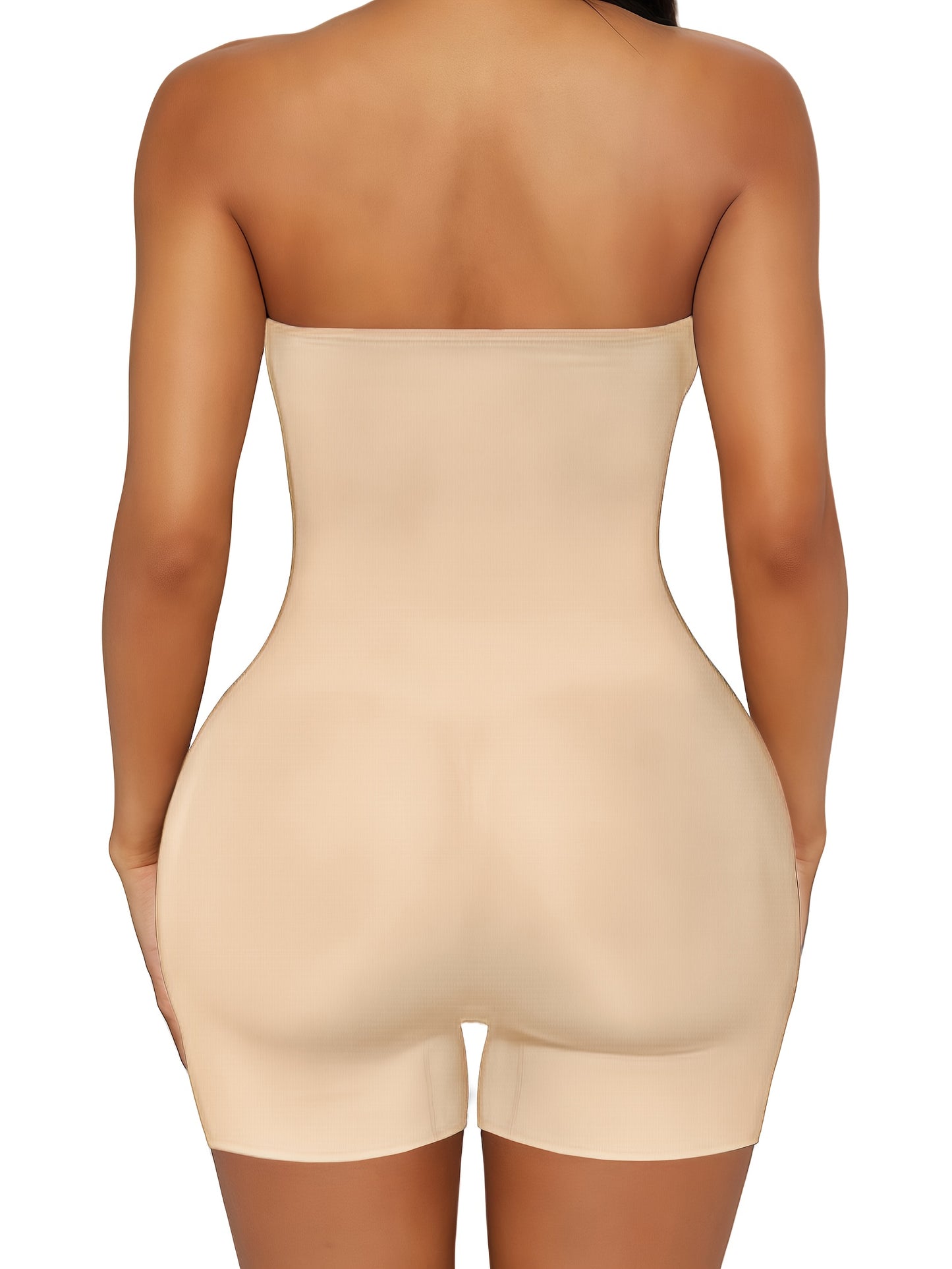 Bodysuit For Plus Size Women Tummy Control Shapewear Seamless Butt Lifter Thigh Slimmer Body Shaper