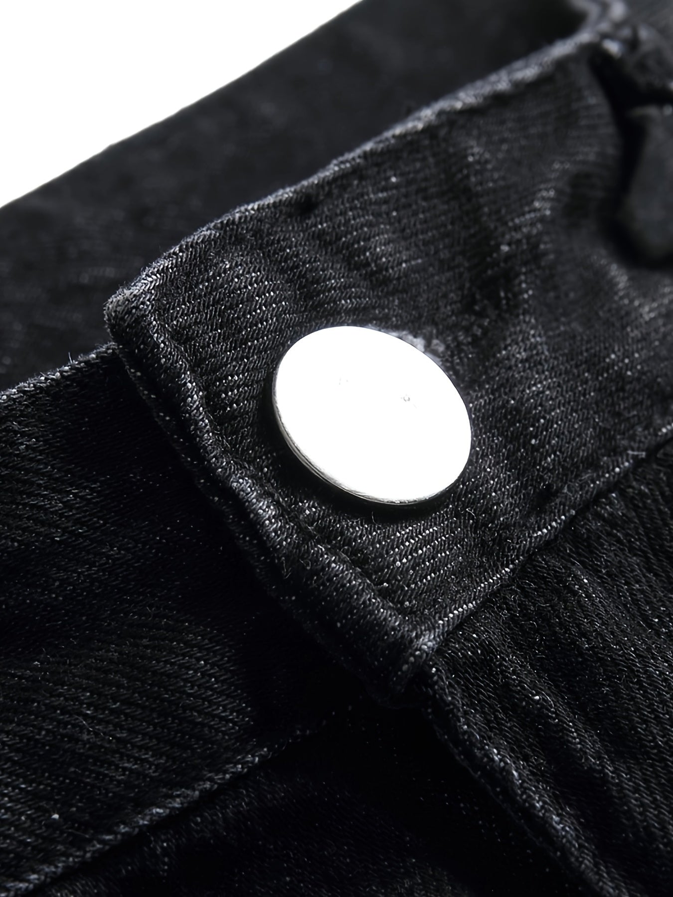 Two-pack Men's Ripped Jeans - Stretch, Ripped, Slim Fit, Comfort Flex - Denim Material - For Men - Suitable for Casual Wear - Perfect Gift for Fashionable Guys