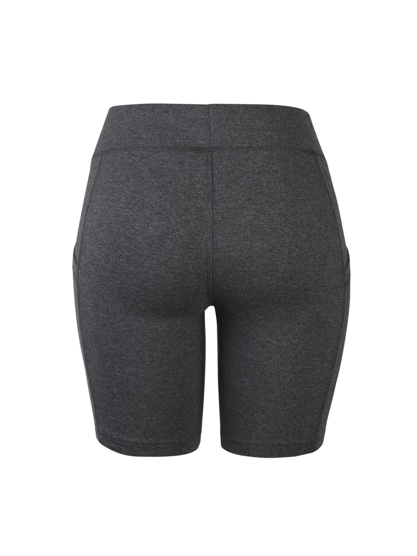 LADIES COTTON 15 INCH OUTSEAM SHORTS WITH POCKETS