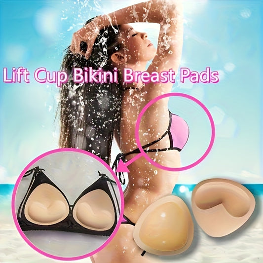 8-Pack Women's Adhesive Bra Pads - Reusable Push-Up Bikini Inserts – main product image
