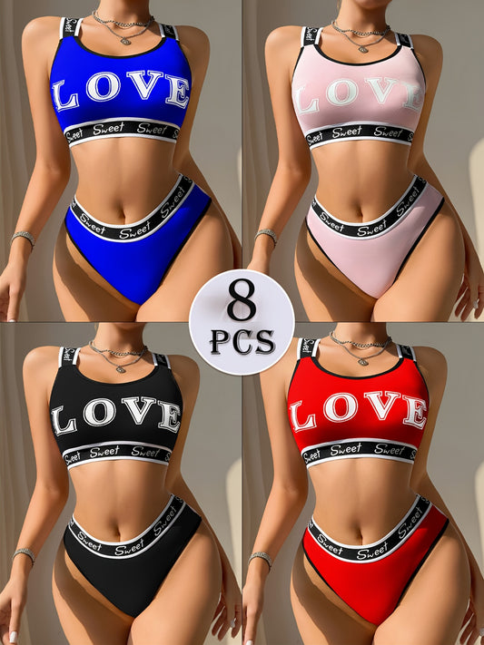 8-Pack Women's High-Waist Shapewear Briefs - Firm Tummy-Control Smoothing – main product image