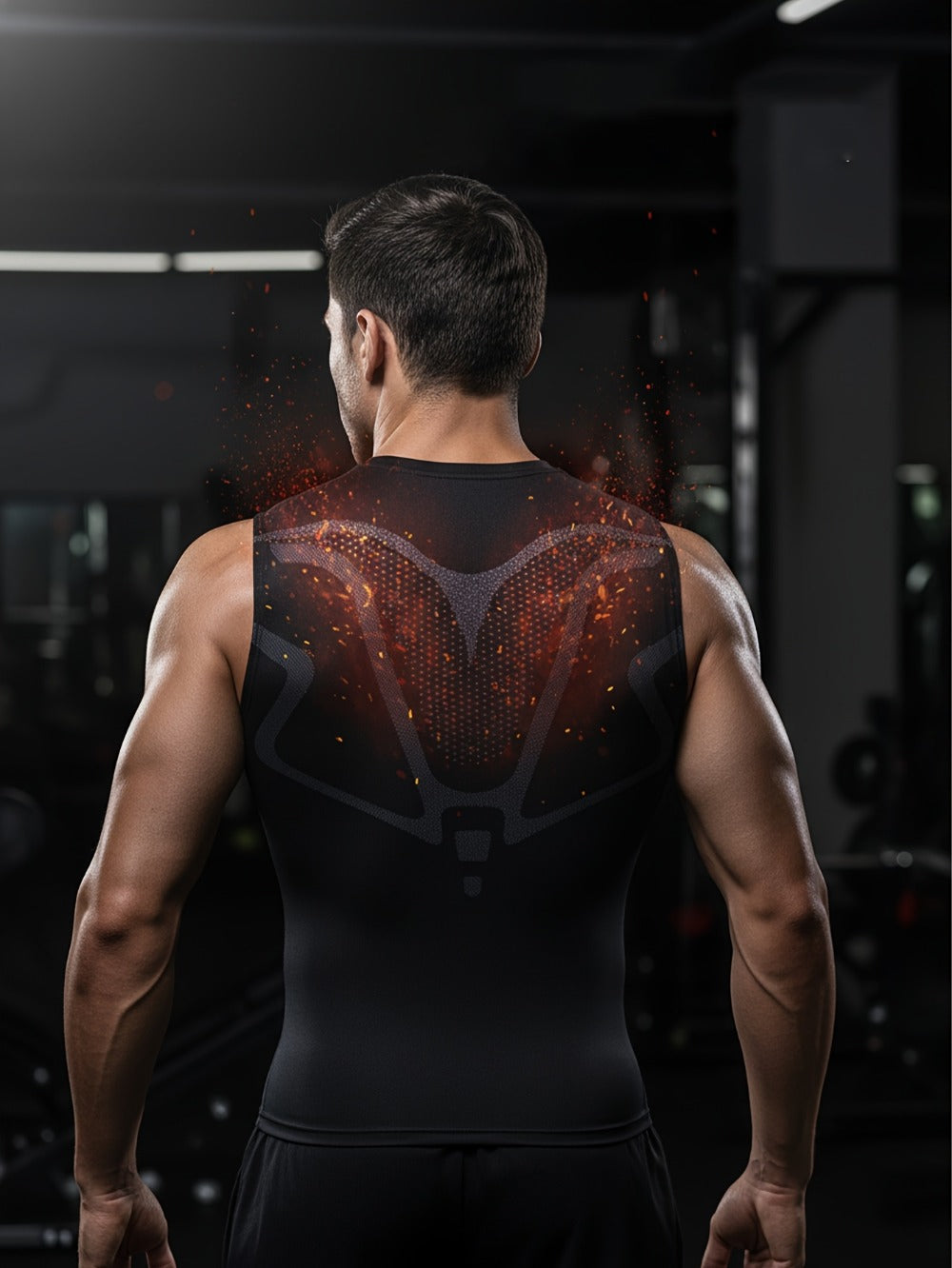 Men's 3-Pack Compression Tank Tops - Quick-Dry Sleeveless Base Layer