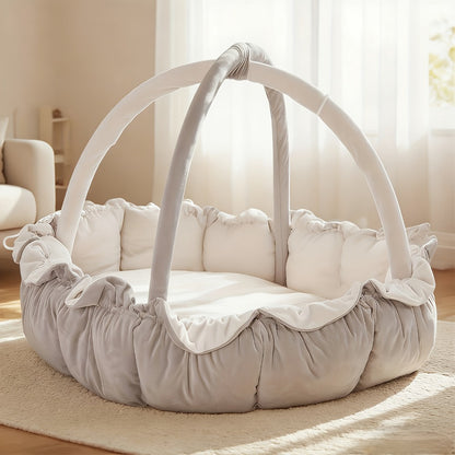 Baby Play Gym - 5-in-1 Thick Plush Mats