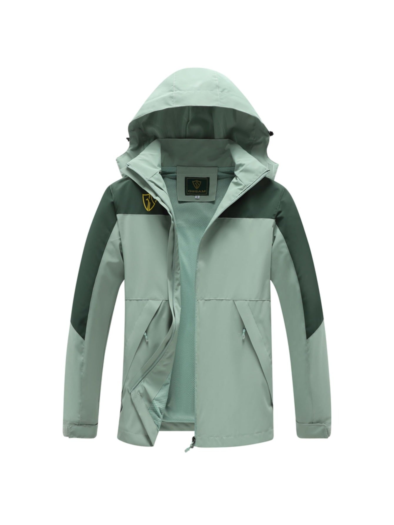 Women's Outdoor Sports Windbreaker, Rain Coat Women, High Quality Jacket Women, Rain Jacket Women, Impermeables Para La Lluvia De Mujer, Lightweight Hooded Mountaineering Suit with Pockets and Detachable Hat.