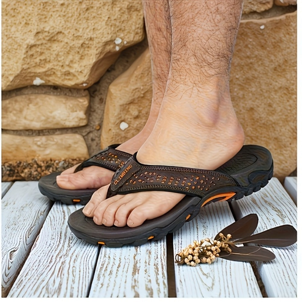 Men's Flip Flops - Quick Dry Non-Slip Sole for Beach & Water 315237