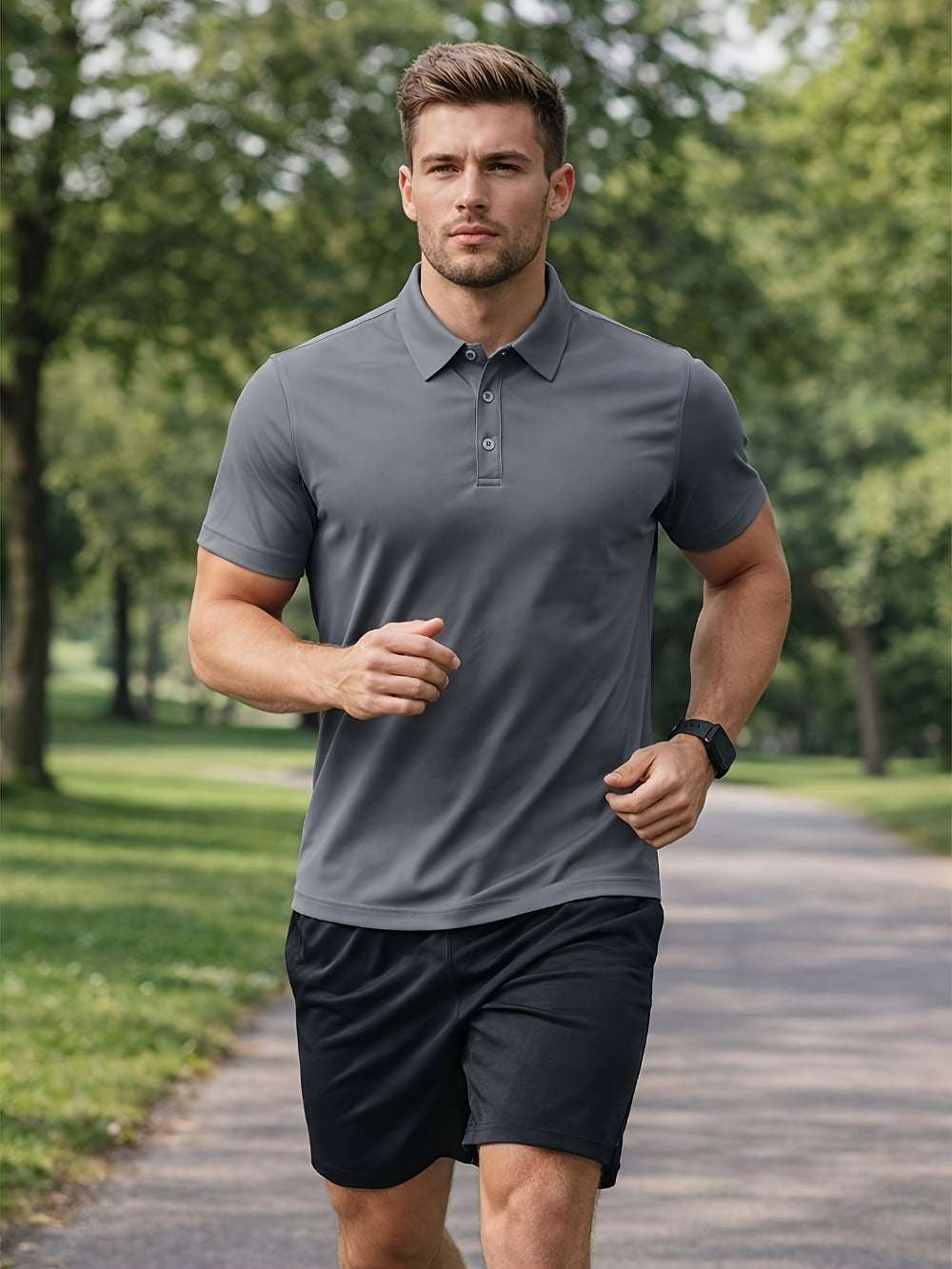 Men's Performance Shirt - Collared Short Sleeve 196389