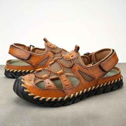 Men's Sandals - Breathable Mesh Non-Slip Sole for Beach & Water 036133