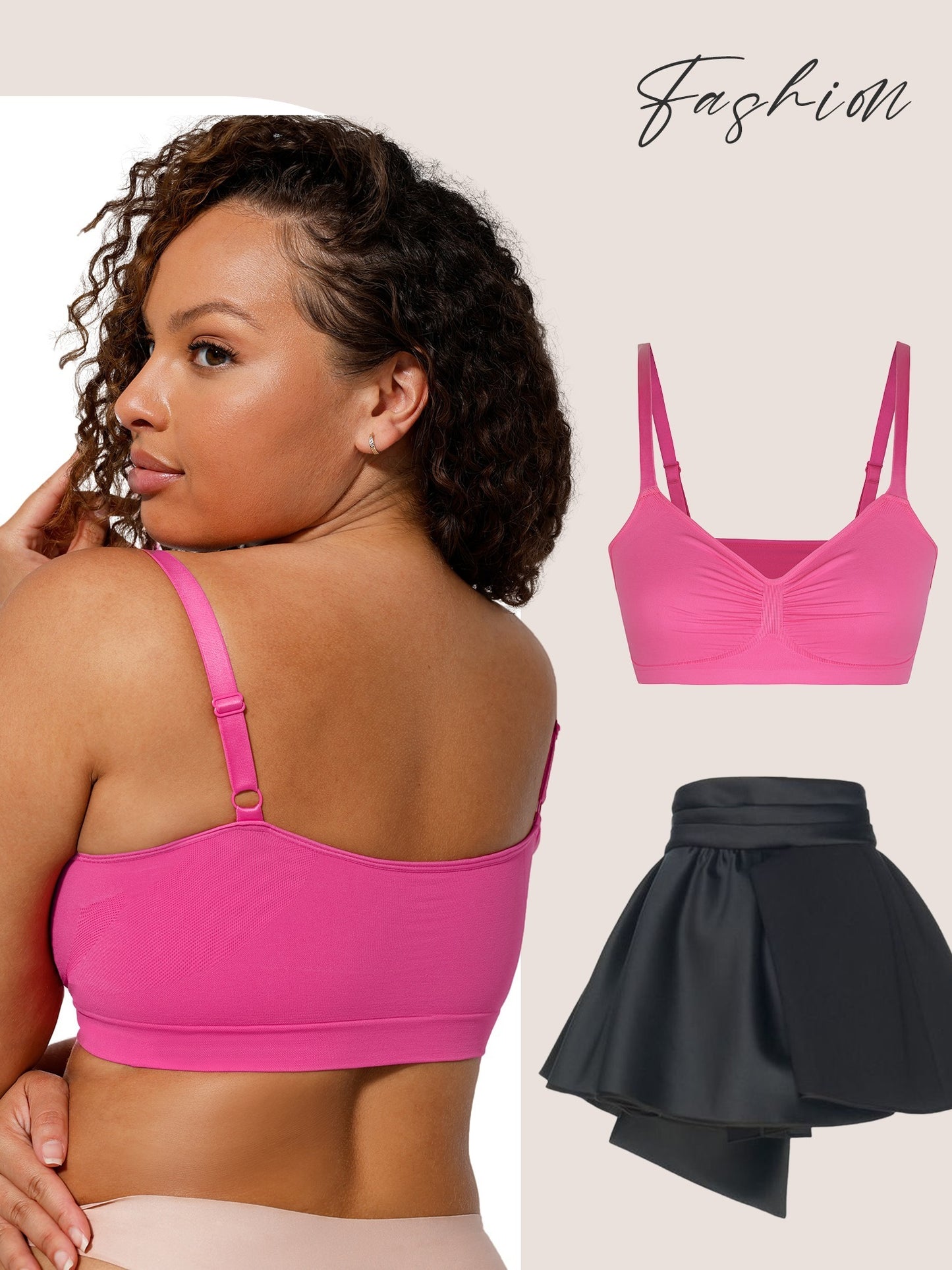 Women's Wireless Push Up Bra Stretch Comfort Bralettes No Underwire Bra Tshirt Bras Sports Bra