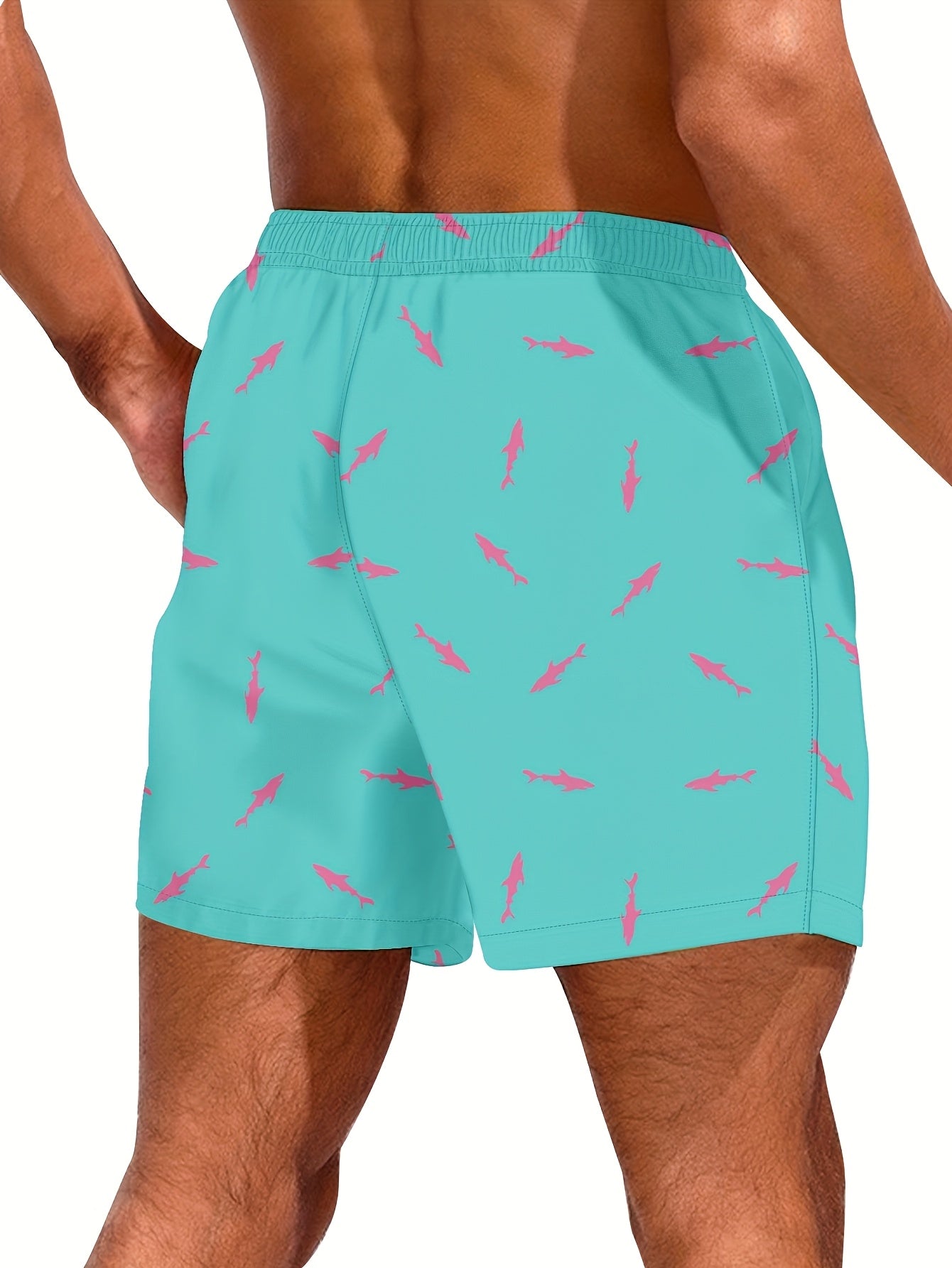 Keevoom Men'S Swim Trunks Quick-Dry 2-in-1 Built-in Liner With Belt Loop Pocketed Compression Liner Shorts Lightweight Surf Shorts Ideal For Swimming, Beach Vacations, Gym Use