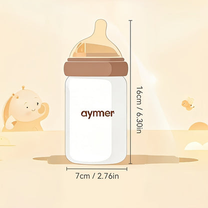 Anti-Colic Baby Bottle Set - Wide-Neck Leak-Resistant Design Style 8789