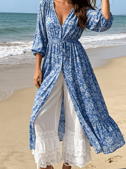 1pc Pants - Women's Large Size Spring And Summer New Sweet Four Layers Of Lace Stacking Bottoms Liner Pants Wide-legged Dress Pants, Super Suitable for Wearing As The Bottom Of The Skirt, Soft And Comfortable Pajama Pants