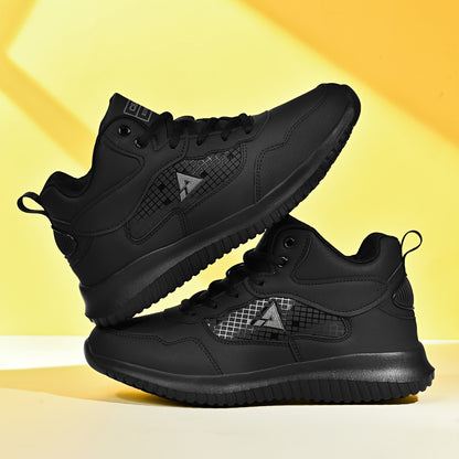 Men' S Anti Slip and Shoes, Restaurant and Catering Service Shoes, Work and Leisure Lace up Sports Shoes