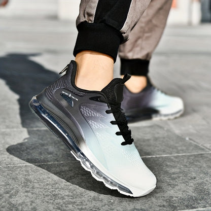 Men's Running Shoes - Breathable Comfort & Cushioned Support
