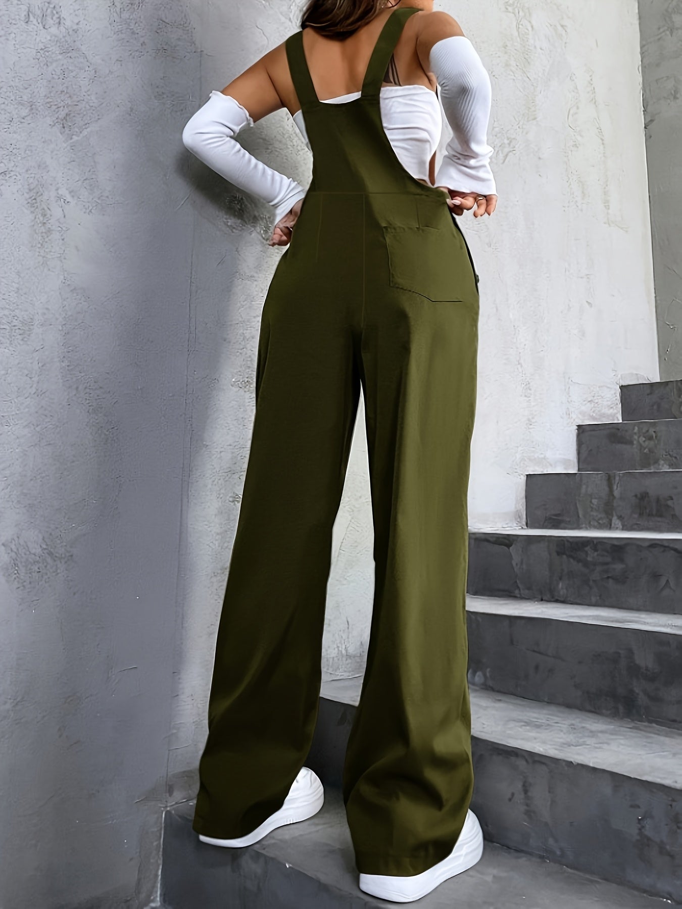 Women's Pink Sleeveless Pants - product view 6