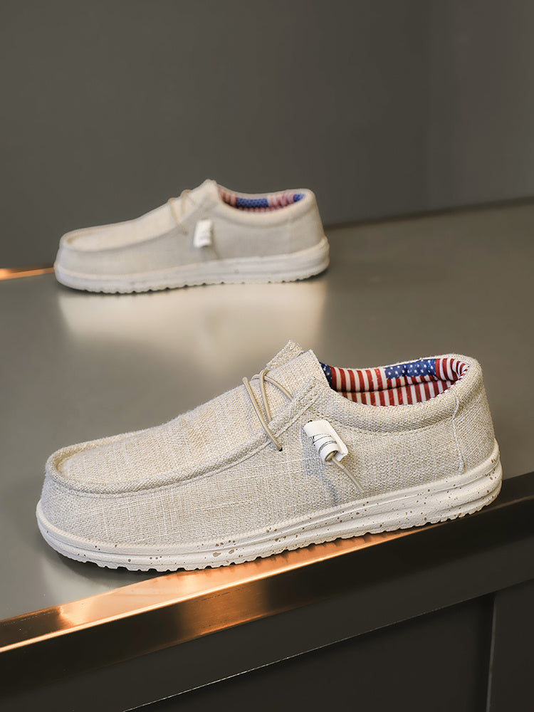 Men's And Women's Universal Loafers, Men's Casual Shoes-soft Uppers, Comfortable Embellished Soles, Light And Comfortable All Year Round, Breathable Lining, Daily Shoes, Leisure Style Soft Fabric Lined Skateboard Shoes, Special.
