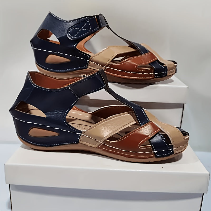 New Women'S Casual Magic-Fastening Platform Sandals., Women Shoes