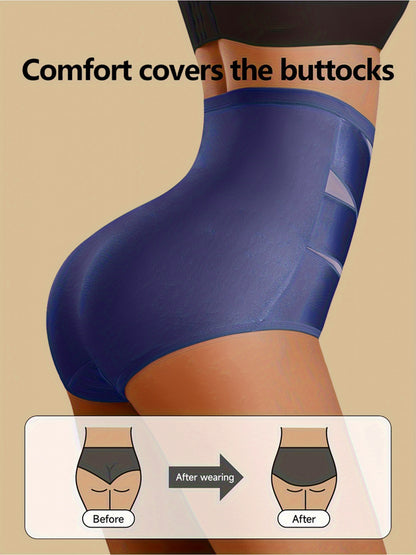 4pcs High Waist Shaping Underwear for Women - Tummy Control, Butt Lifter, Seamless& Stretchy Panties