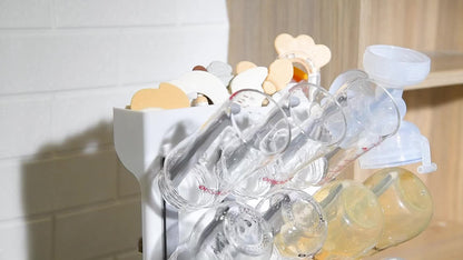 Bottle Drying Rack - Space-Saving Vertical BPA-Free Countertop
