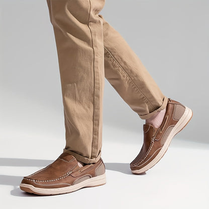 Men's Boat Shoes - Lightweight Casual Style 487205