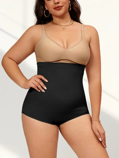 3PCS Large Size High Waisted Shapewear for Women - Tummy Control Panty Underwear - Seamless Comfort Slimming Briefs - For Women - Suitable for Everyday Wear & Special Occasions - Perfect Gift for Women