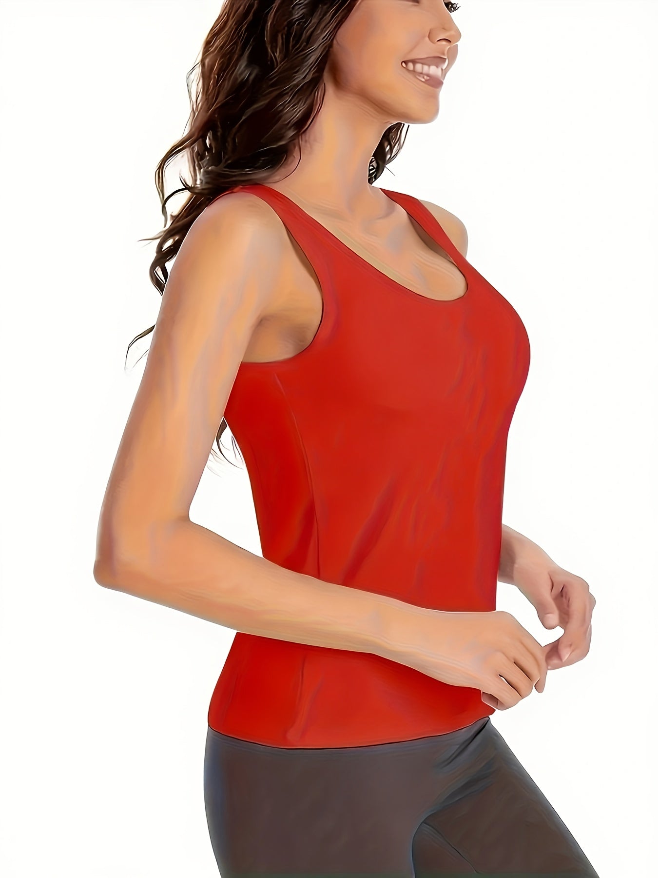4pcs Women's Sleeveless Layered Vest - Black, White, Pink, Yellow, Seamless, Breathable Soft Fabric, No Padding, Smooth Texture, Versatile Casual & Formal Wear, Sleeveless Design, Simple & Fashionable, Seamless High Quality