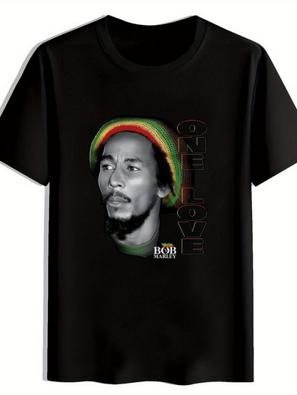 Men's Graphic T-Shirt - Round Neck Short Sleeve Everyday Style 363685