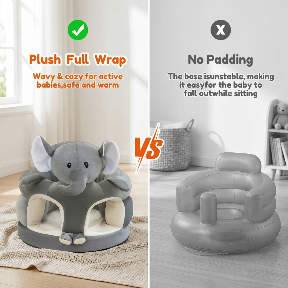 Baby Floor Seat - Sit Chair Cartoon Animals