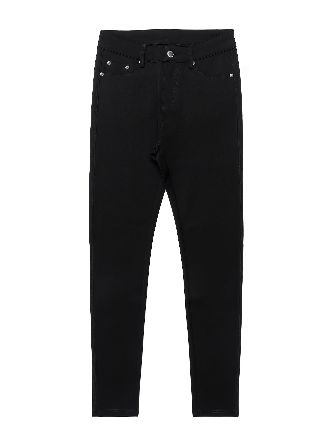 Y2K Trendy High-Stretch Slim Fit Women'S Pants, All-Season Streetwear Casual Trousers