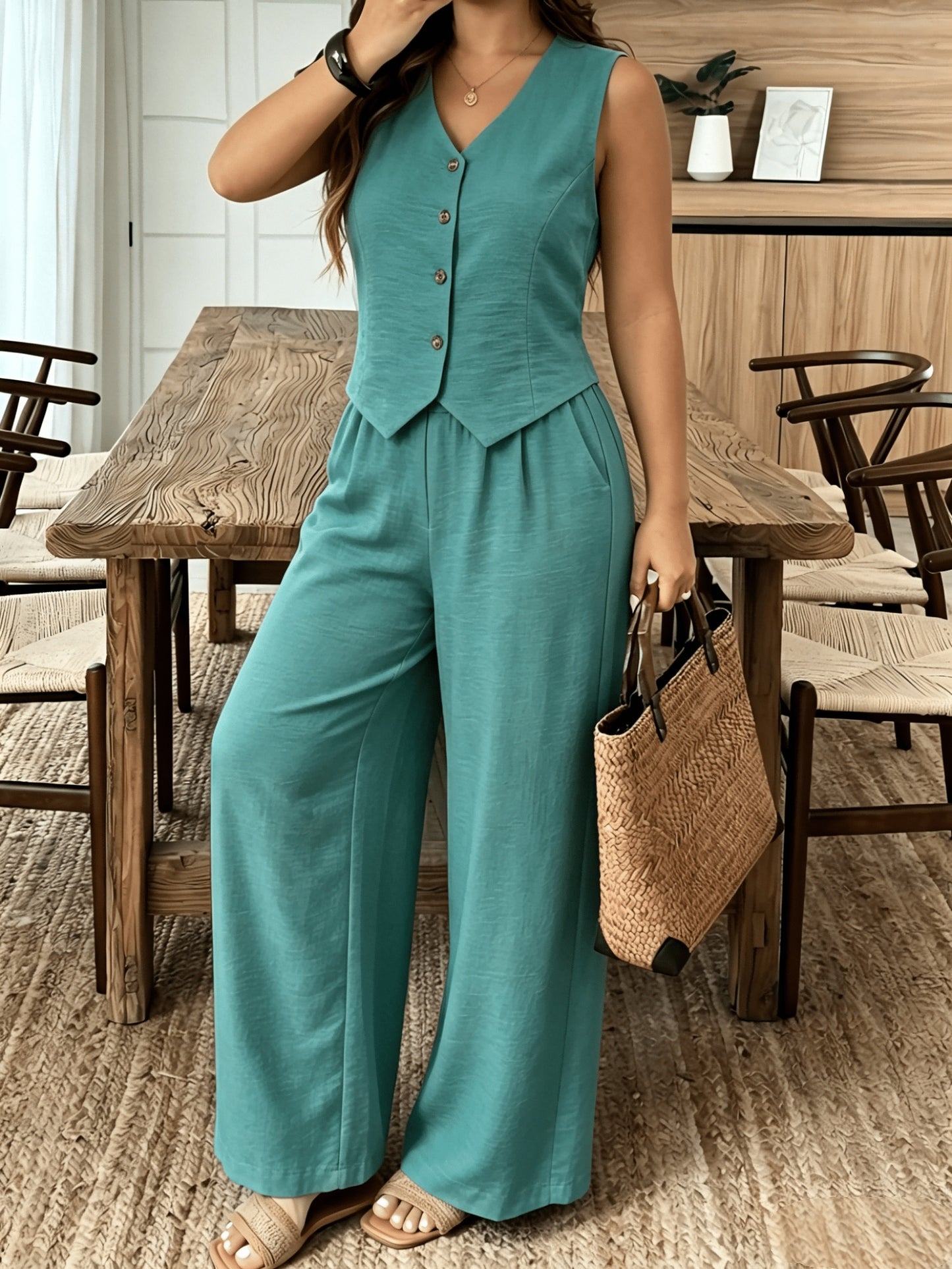 Women's Black Pants - product view 4