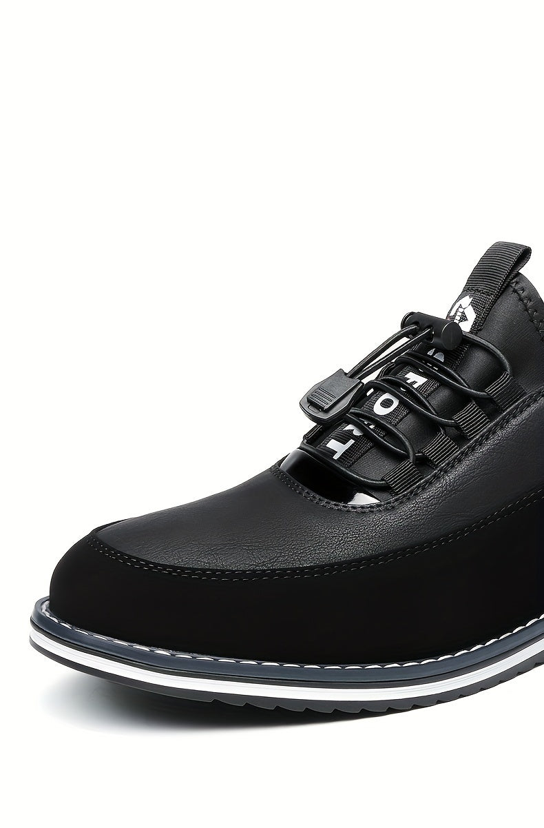 Men'S Plus Size Light Luxury Comfortable Business Casual Shoes, Trendy And Fashionable Wear-Resistant Rubber Sole Men'S Shoes 10598