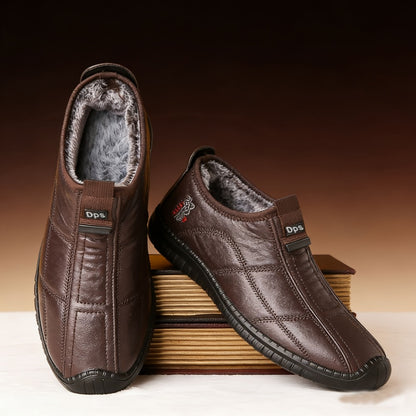 Men's Walking Shoes - Non-Slip Sole & Slip-On Ease