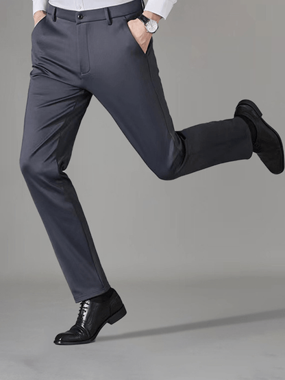 3 Colors Available, Men's Suit Pants, New Men's Classic Senior Business Casual Light Suit Pants, Casual Pants, Interview, Office Choice, Comfortable Material, Breathable and Quick-drying, Pocket Design, Perfect Gift Choice