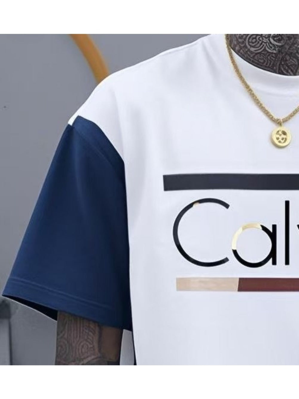 Men's Graphic Print T-Shirt - Crew Neck Short Sleeve 329893