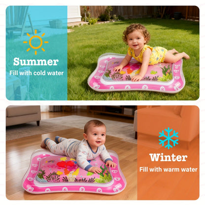 Baby Play Mat - Inflatable Dolphin Water Encourage