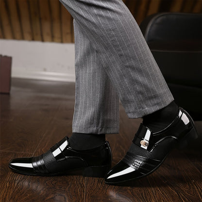 Men's Casual Slip-On Shoes - Slip-On Ease
